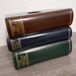 Vintage Books Tissue Box Cover 1995